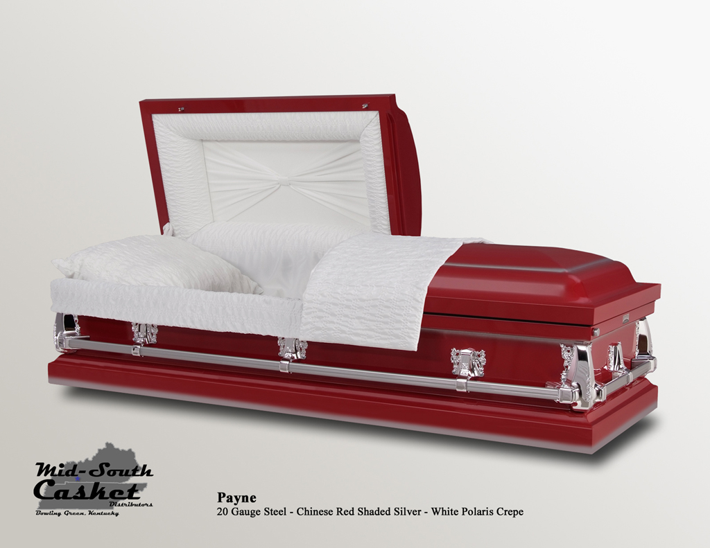 Payne Chinese Red Shaded Silver